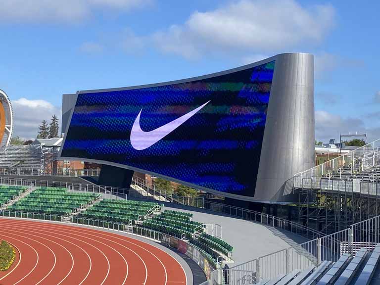 Hayward Field Jumbotron